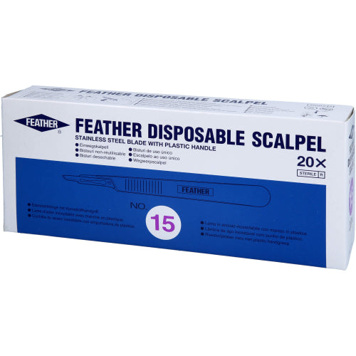 Skalpelle Einm FIG 15 Feat (20 Stk.)