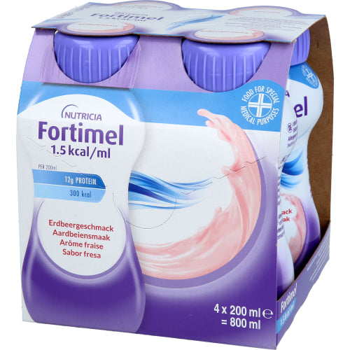 Fortimel 1.5 Kcal Erdbeere (4X200 ml)