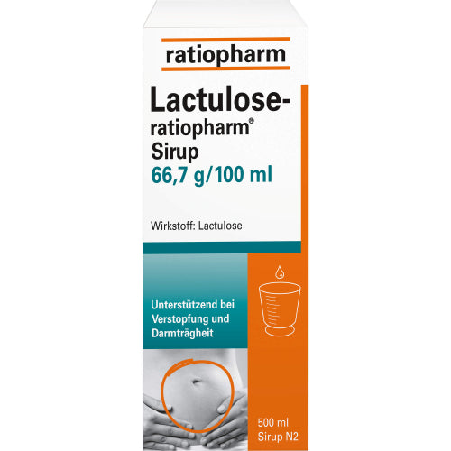 Lactulose Ratiopharm Sirup (500 ml)