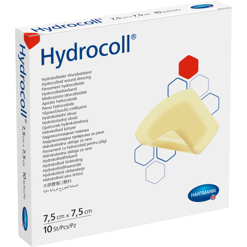 Hydrocoll 7.5X7.5cm Wundverband (10 Stk.)