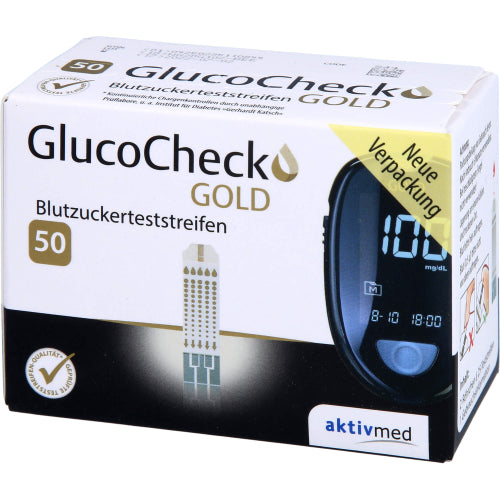 Glucocheck Gold BZ Teststreifen (50 Stk.)
