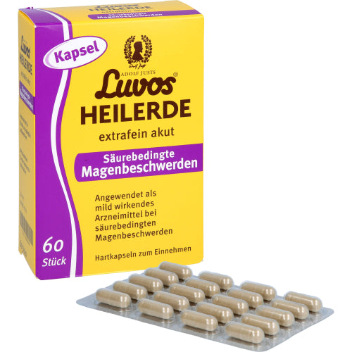Luvos Heilerde Ekstra Fin Akut Syreb. Mavebesv. (60 stk.ück)