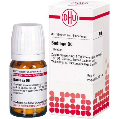 Badiaga D 6 (80 stk.)