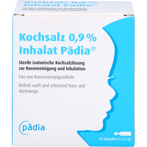 Kochsalz 0,9% INH Paed 2,5 (20X2.5 ml)
