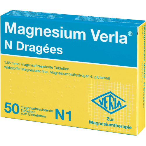 Magnesium Verla N Dragees (50 Stk.)