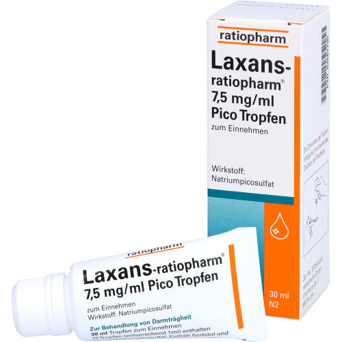 Laxans-Ratiopharm 7,5 mg/ml Pico-Tropfen (30 ml)