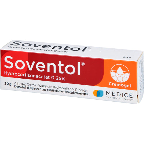 Soventol Hydroc Acetat 0,25 (20 g)