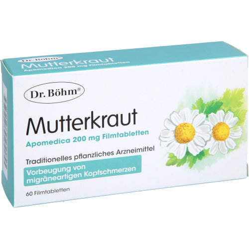 Mutterkraut Apomedica 200mg Filmtabletten (60 stk.ück)
