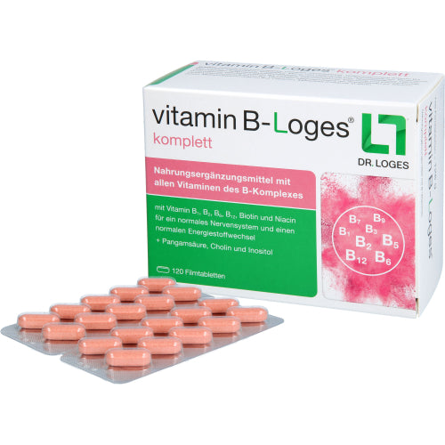 Vitamin B Loges Komplett (120 stk.)