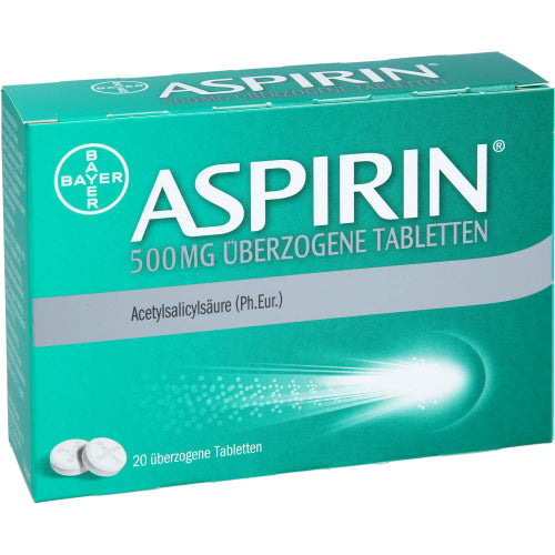 Aspirin 500 mg depottabletter (20 stk.)