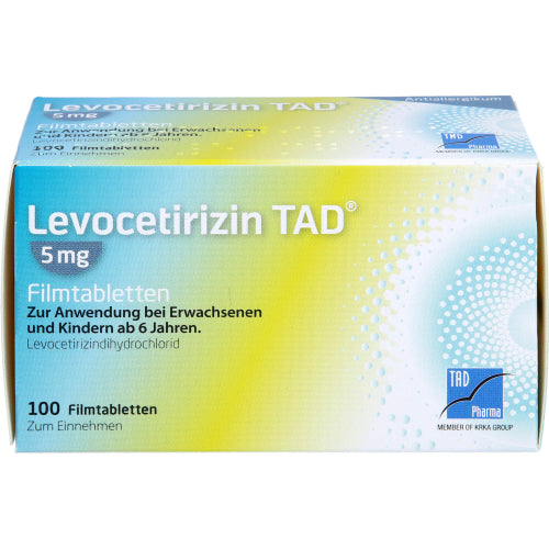 Levocetirizin TAD 5mg FTA (100 stk.)