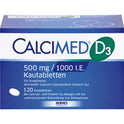 Calcimed D3 500mg/1000 IE (120 stk.)