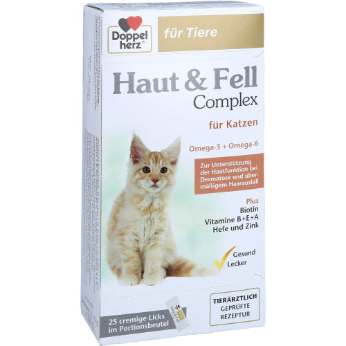 Doppelherz HA+FE Comp Katze (25 Stk.)