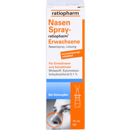Nasenspray Ratiopharm ERW (15 ml)
