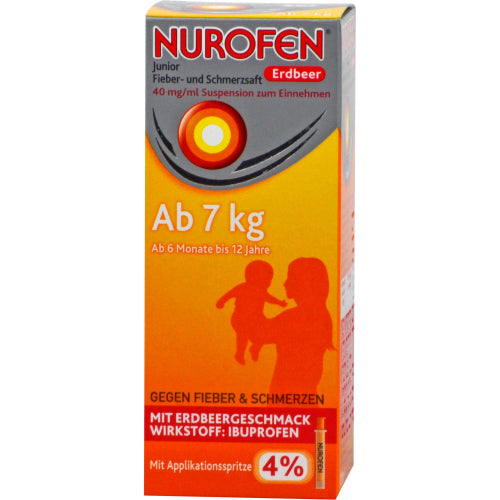 Nurofen Junior F+S Erdb 40 (100 ml)