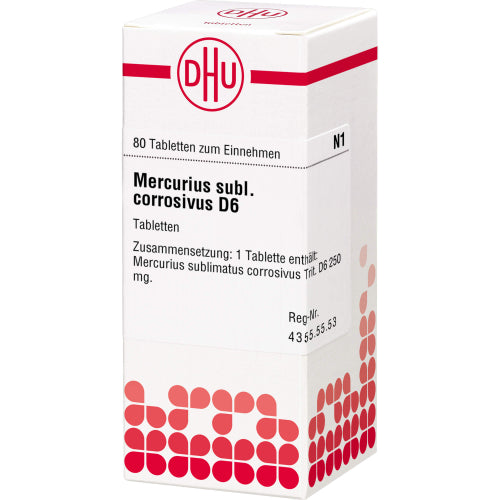 Mercurius Subl Corr D 6 (80 St.)