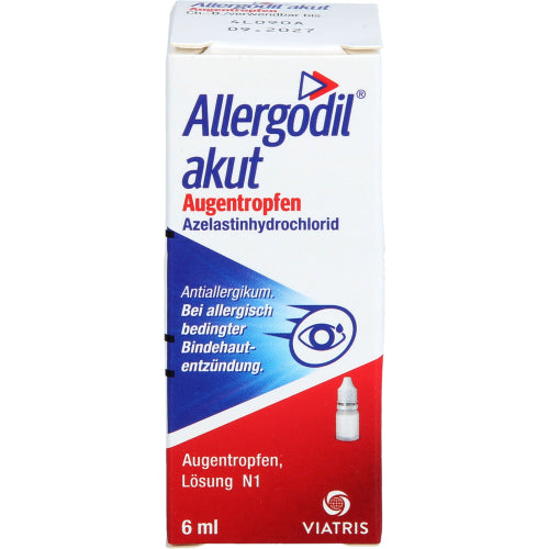 Allergodil Akut Øjendråber (6 ml)