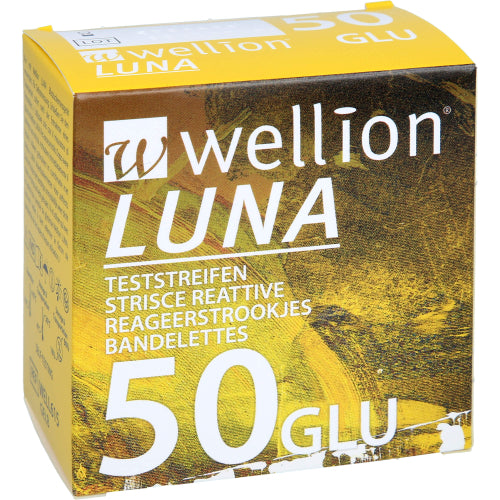 Wellion Luna Blutzuckerteststreifen (50 Stk.)