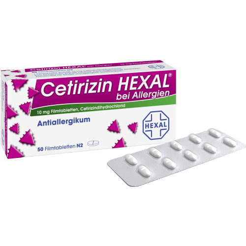 Cetirizin Hexal B Allergie (50 stk.)