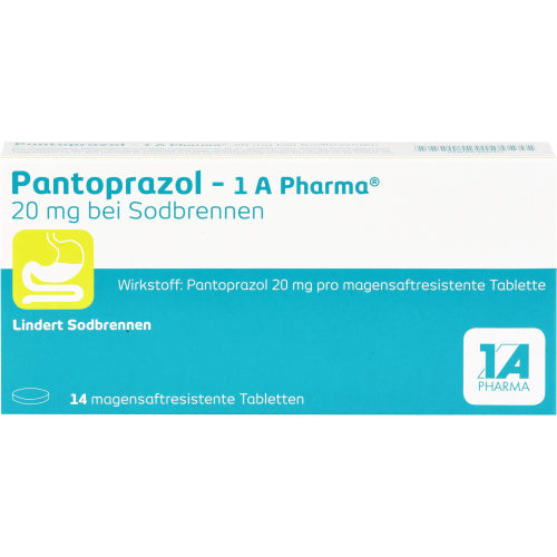 Pantoprazol 1A 20mg B Sodb (14 stk.)