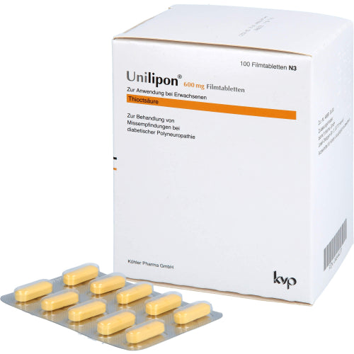 Unilipon 600 Filmtabletter (100 stk.)