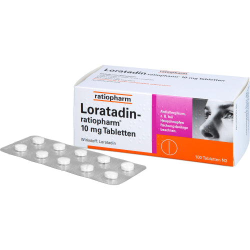 Loratadin Ratiopharm (100 stk.)