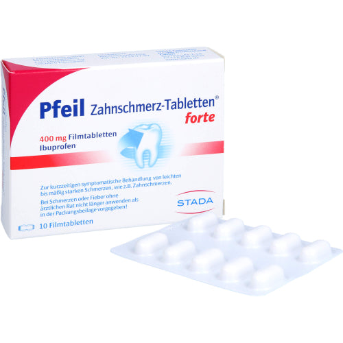 Pfeil Zahnschmerztablette Forte (10 Stk.)