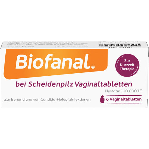 Biofanal vaginalsvamp VTA (6 stk.)