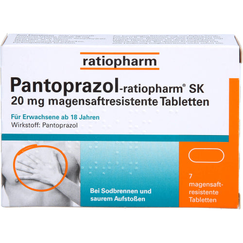Pantoprazol Ratio SK 20 mg (7 Stück)