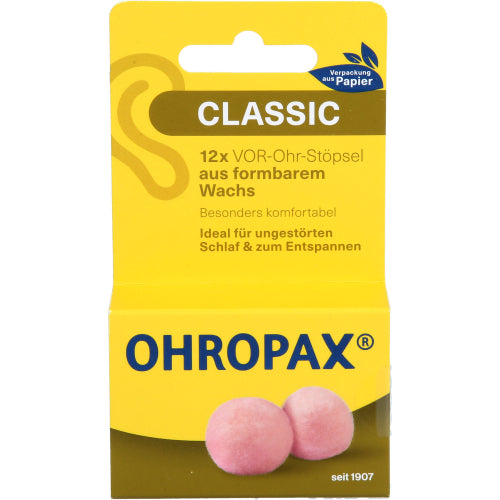 Ohropax Classic Wachs (12 Stk.)