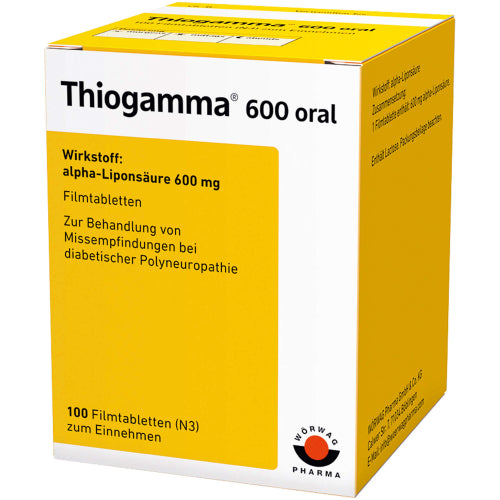 Thiogamma 600 Oral (100 stk.)