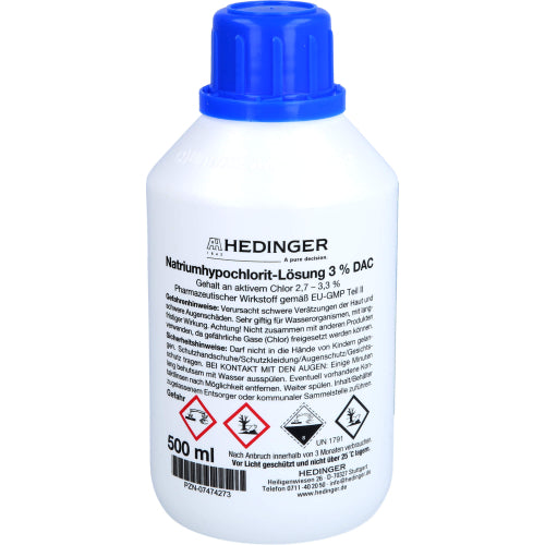 Natriumhypochlorit 3% PZ (500 ml)
