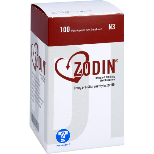Zodin Omega-3 1000mg WKA (100 stk.)