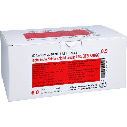 Isotonische NaCl 0,9% EIF (50X10 ml)