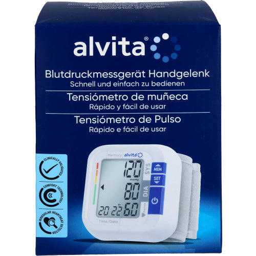 Alvita blodtryksmåler håndleddsmodel (1 stk.ück)