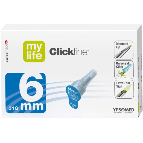 Mylife Clickfine 6mm nåle (100 stk.ück)