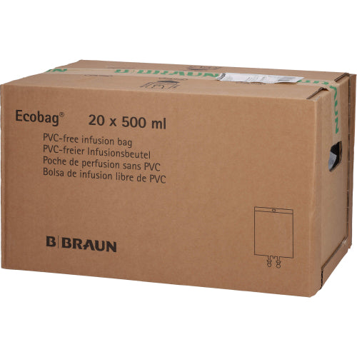 NaCl 0,9% Braun Ecobag (20X500 ml)