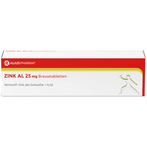 Zink AL 25 mg Brusetabletter (20 stk.)