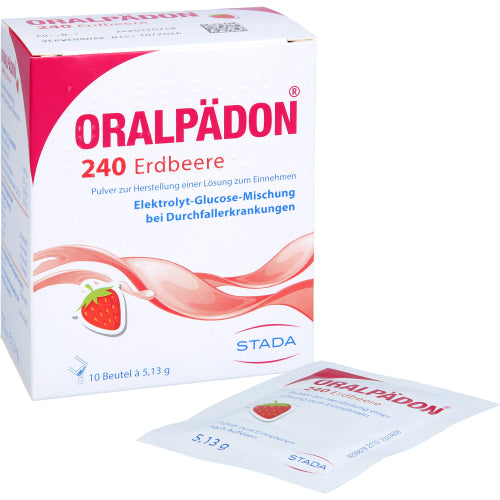 Oralpaedon 240 Erdbeer BTL (10 Stk.)