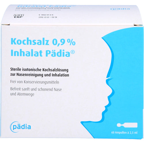 Kogesalt 0,9% INH Pädiatrie 2,5 (60X2,5 ml)