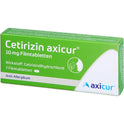 Cetirizin Axicur 10 Mg Filmtabletter (7 stk.ück)