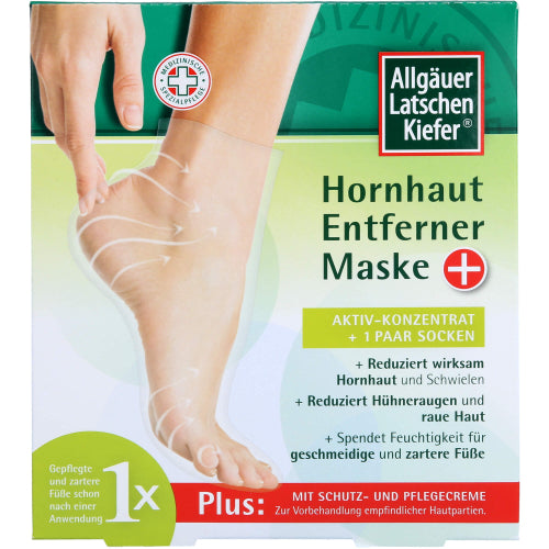 Allgäuer Latschenkiefer Hornhaut-Entfernungsmaske Plus (1 Packung)