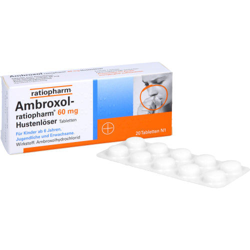 Ambroxol Ratio 60 mg Hostemedicin (20 stk.)