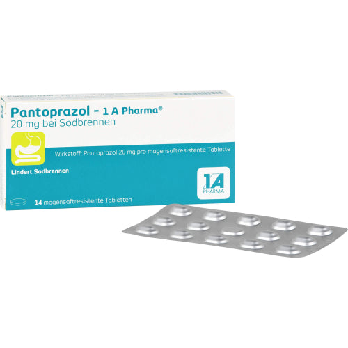 Pantoprazol 1A 20mg B Sodb (14 stk.)