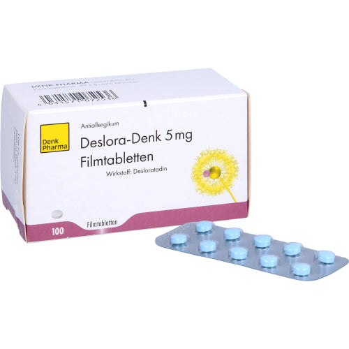 Deslora Denk 5 mg filmovertrukne tabletter (100 stk.)