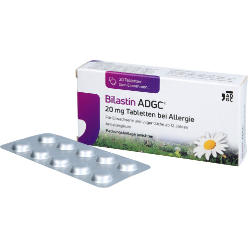 Bilastin Adgc 20 Mg Tabletter ved allergi (20 stk.ück)