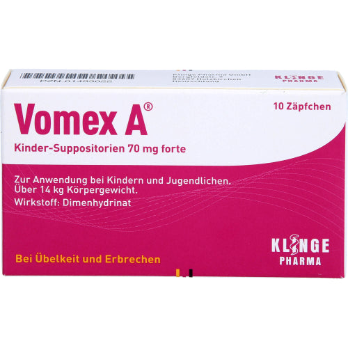 Vomex A Børn SUP.70mg FO (10 stk.)