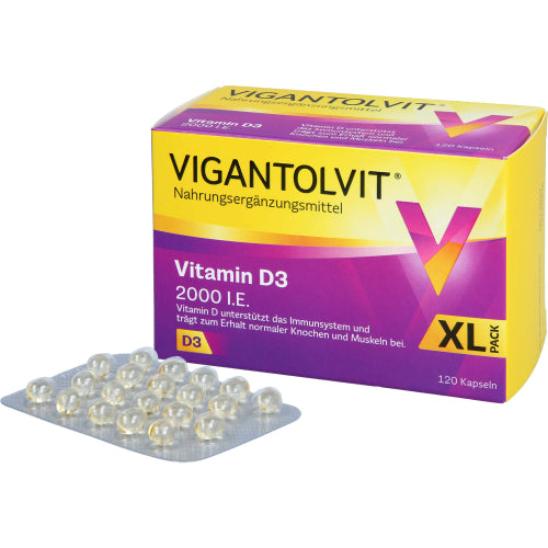 Vigantolvit 2000 I.E. Vit D3 (120 St.)