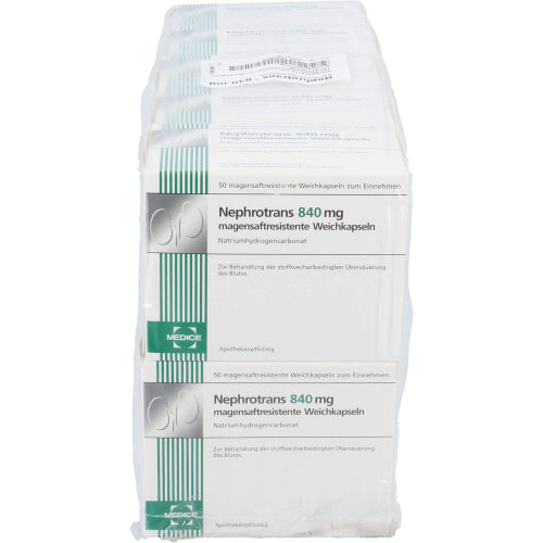 Nephrotrans 840 mg bløde kapsler (500 stk.ück)