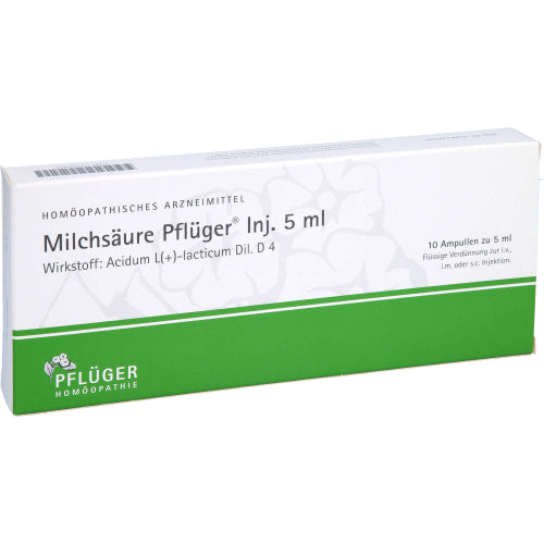 Milchsäurepulver Pflüger 5ml (10 Stk.)